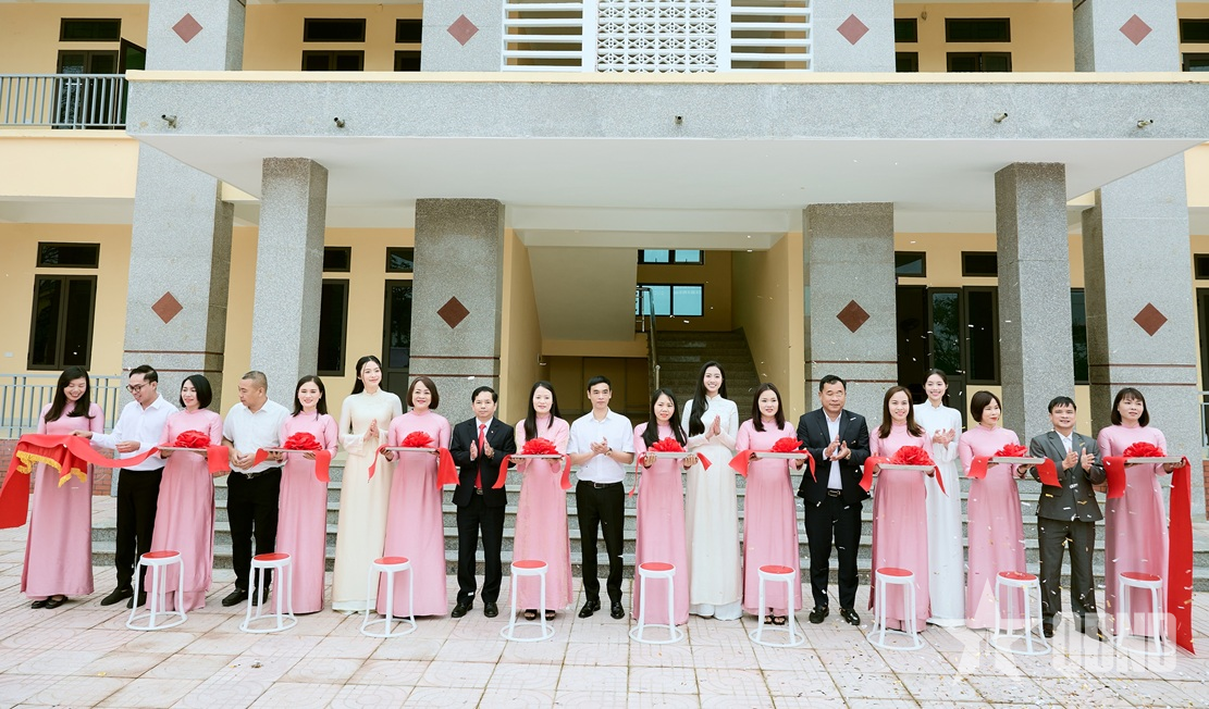 Top 3 Hoa hậu Việt Nam 2024 khánh thành dự án “Mái trường mơ ước” tại Hà Tĩnh

